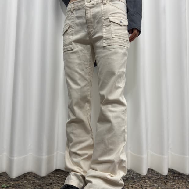 appena due ivory pocket pants