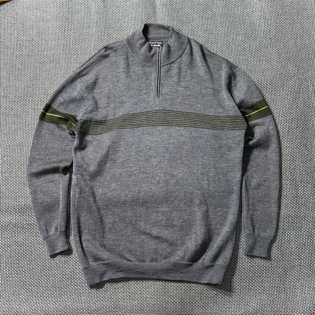 파타고니아 하프집업 니트 (XL/old-8478)
