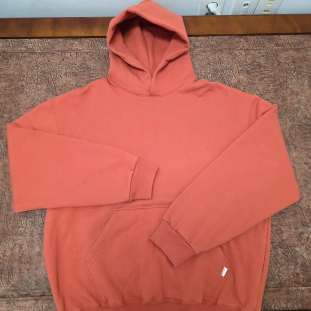 토마스모어 오버핏 기모 후드티 M