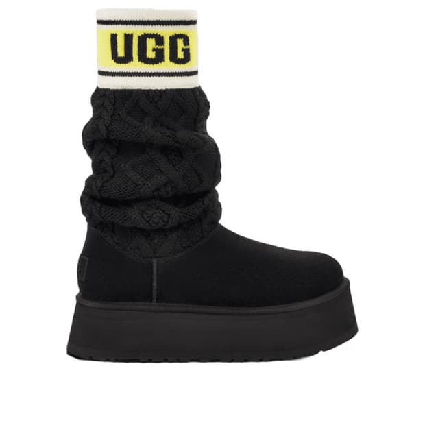 Ugg 어그 스웨터 바인딩 부츠 블랙 230