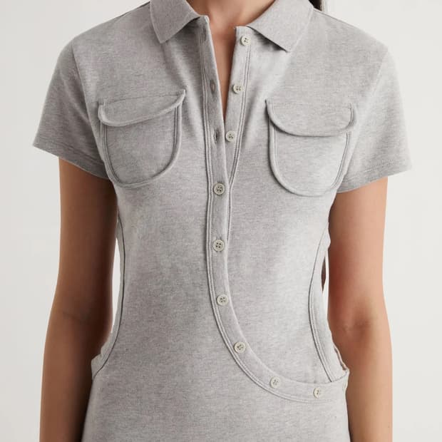 [M]팔로마울 Susana 포켓 드레스/그레이