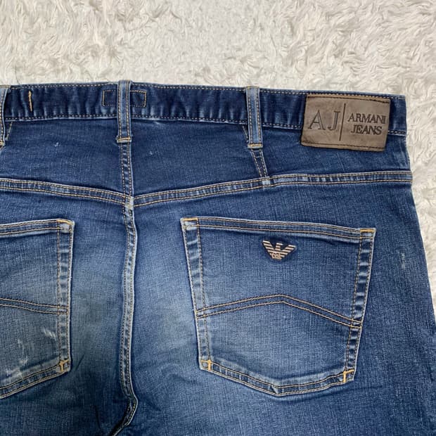[39] Armani Jeans 테이퍼드핏 데님팬츠