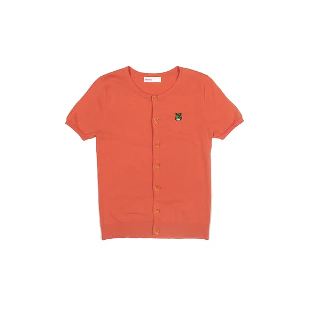 Ne-net tiger patch cardigan