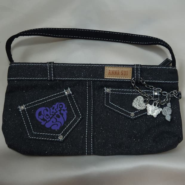 ANNA SUI 안나수이 데님 숄더백