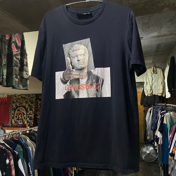 19ss Neil Barrett 닐바렛 클라우디우스 갱스터 프린팅 반팔