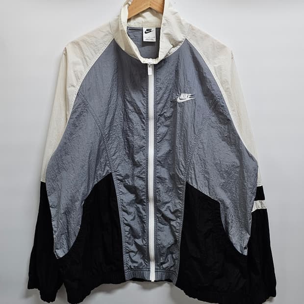 나이키 언라인드 우븐 바람막이 자켓 L