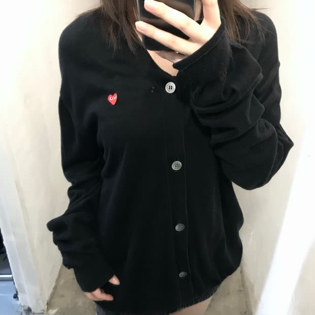 Comme des Garcons Play Cardigan
