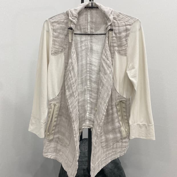 Asymmetric Hooded Jacket