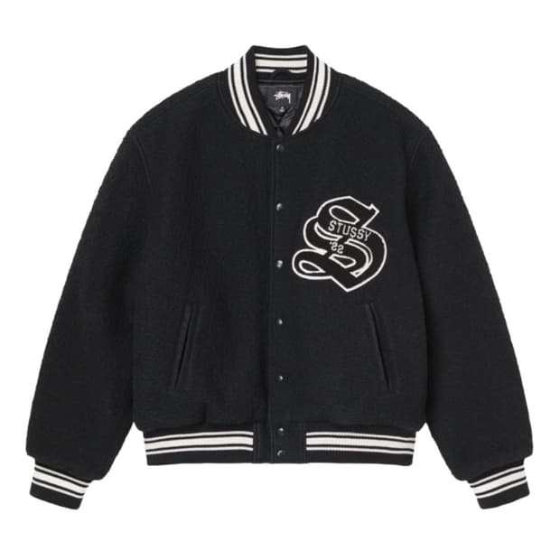 스투시 카센티노 블랙 L