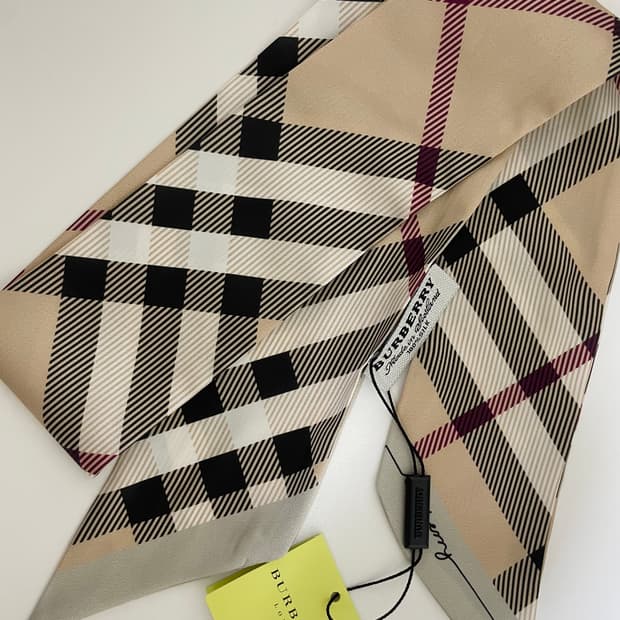 버버리 클래식 방도 스카프