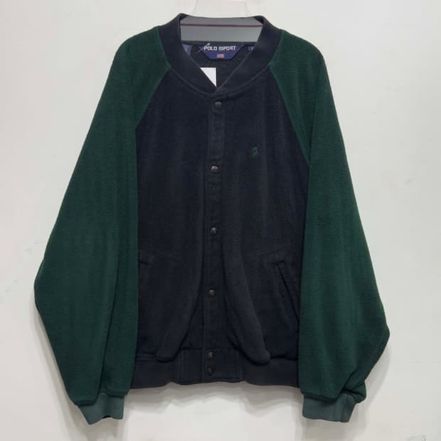 90s 폴로 스포츠 플리스 자켓 USA