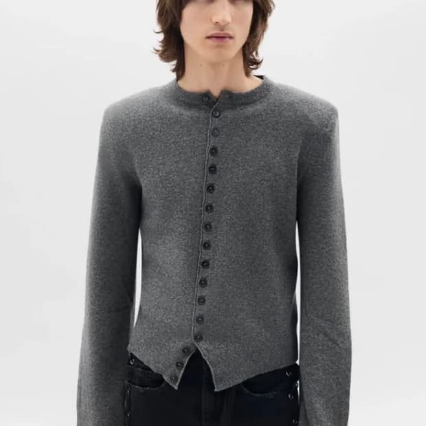 앤드뮐 미스터 Manten Fitted Cardigan