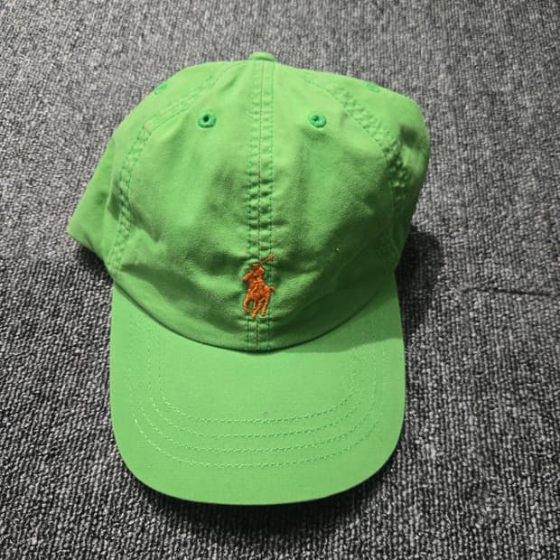 폴로 랄프로렌 초록색 볼캡 새상품