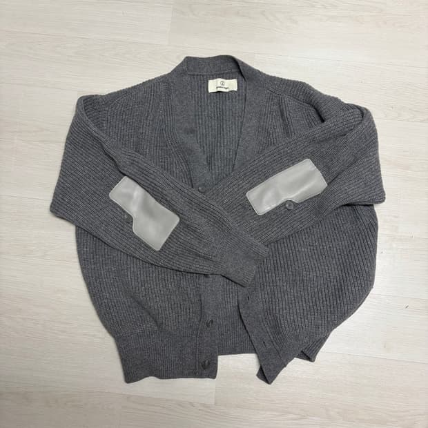 (L) 이얼즈어고 로버 울 가디건 그레이