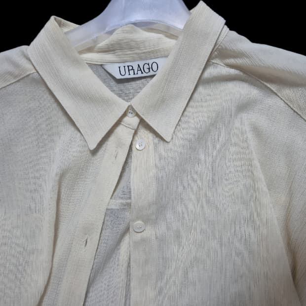 유라고 URAGO 스트링셔츠 라이트베이지