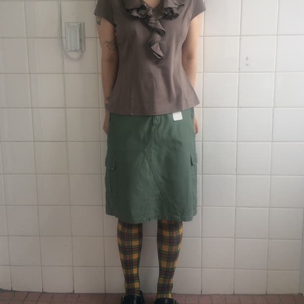 Naracamicie ruffle point pk t