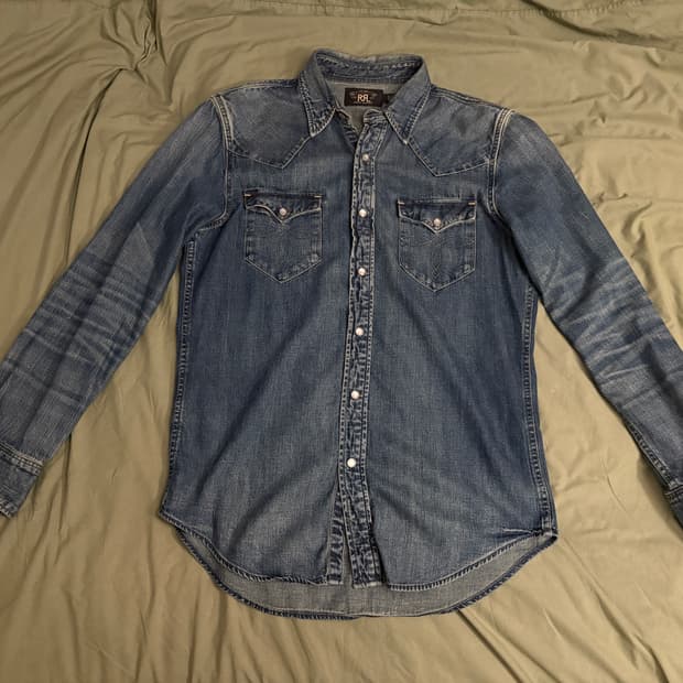 더블알엘 웨스턴셔츠