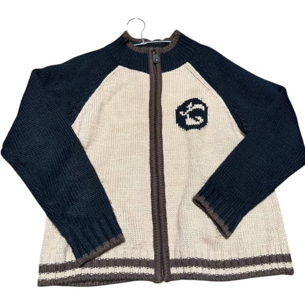 Teket Blessing Knit Cardigan - Brown