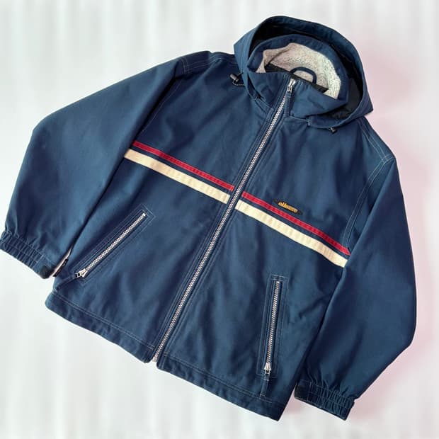 엘레쎄(ellesse) 골드윈제 올드스쿨 테크니컬 후드 퀼팅 자켓