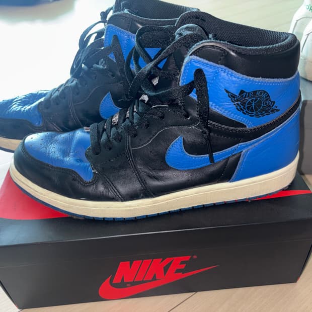 나이키 에어 조던 1 로얄 블루 하이 280