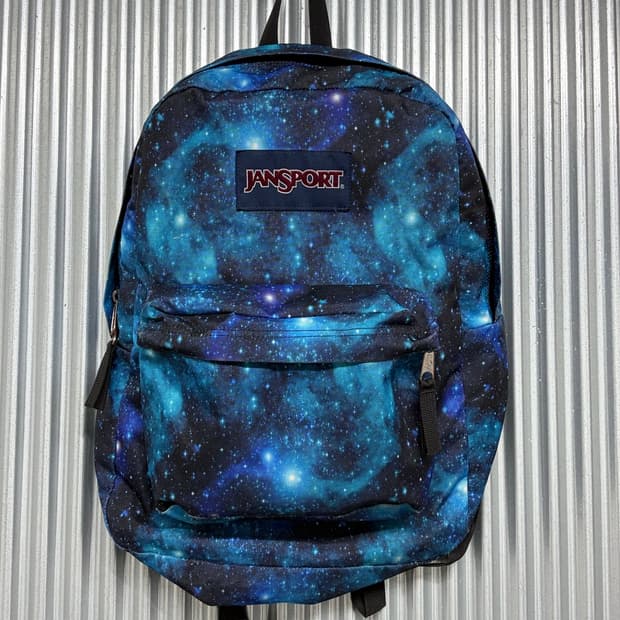 잔스포츠 JanSport 슈퍼브레이크 갤럭시 프린트 백팩 우주 3.5