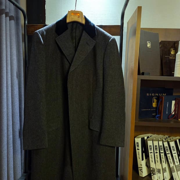 던힐 체스터필드코트