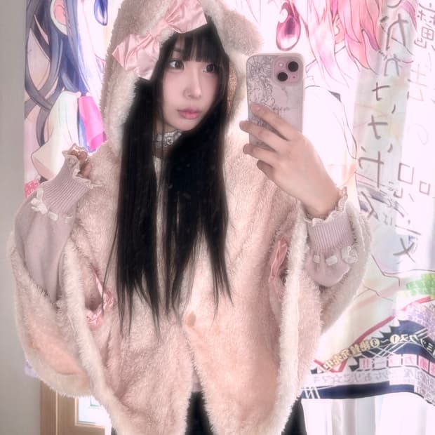 슈가돌 히메갸루 쿠마 리본 케이프