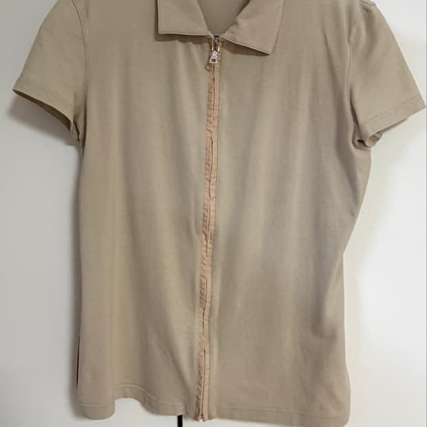 Prada Half Zip up T - shirts