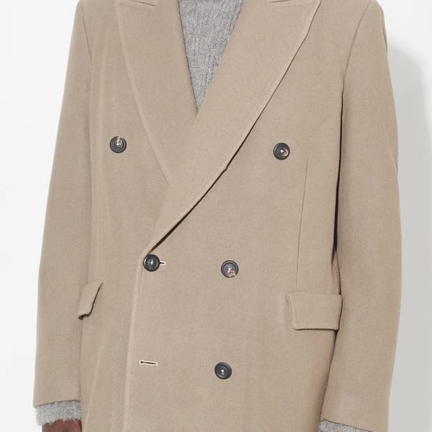 아워레가시 익스텐디드 웨일 코트 피펄 배스 울 50사이즈