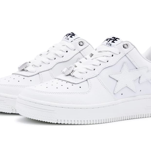 베이프 스타 화이트 size 6