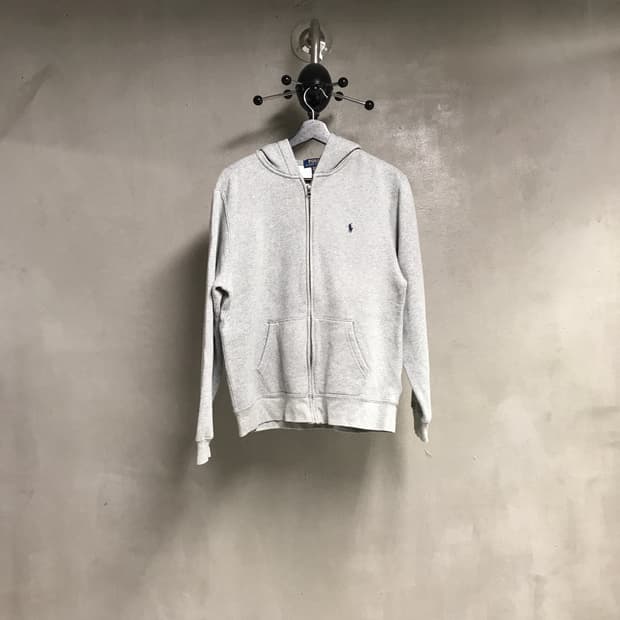 폴로 랄프로렌 QR 후드 집업 그레이 XL18-20