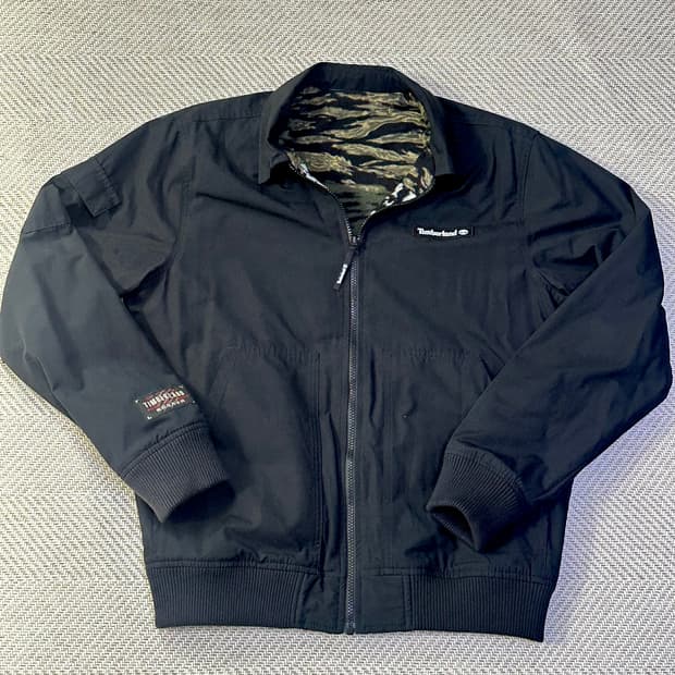 (희귀) 팀버랜드 리버서블 봄버 자켓