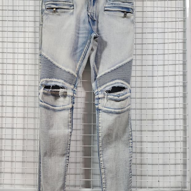 발망 바이커진  데님팬츠 