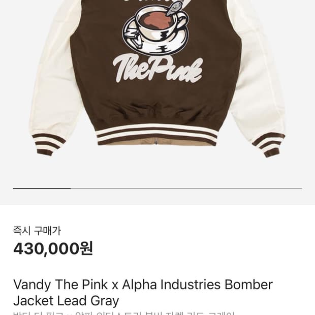 Vandy The Pink x Alpha Industries Bomber