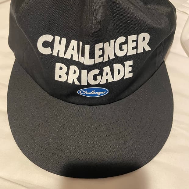 챌린저(challenger) 브리게이드 블랙 캡 모자