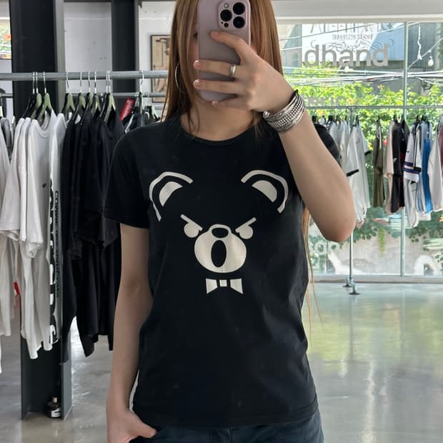 히스테릭글래머 퍽베어 반팔티