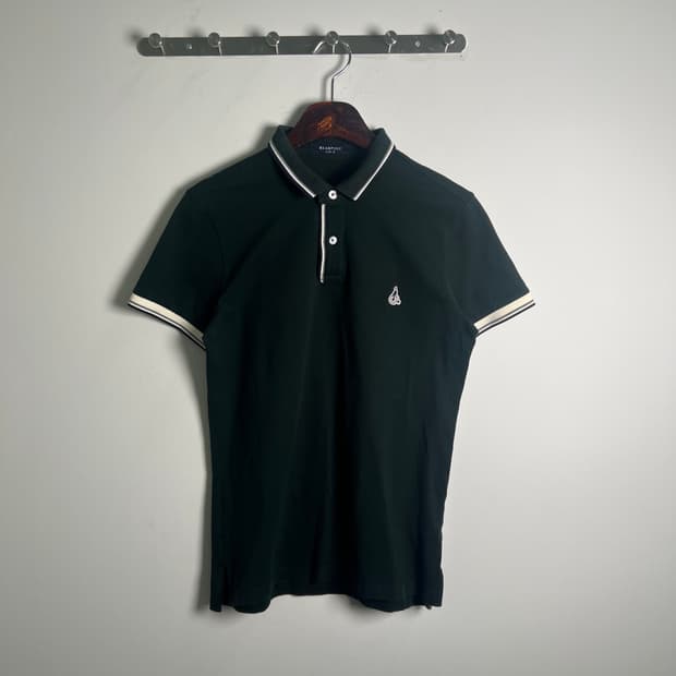 BEANPOLE 빈폴 슬림핏 딥그린 반팔 카라티 95