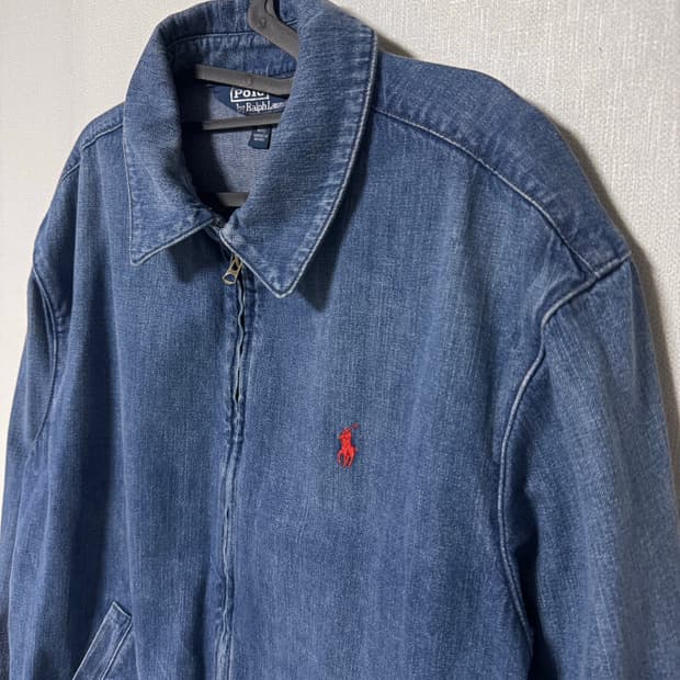 폴로 랄프로렌 23년 데님 청 스윙톱 자켓