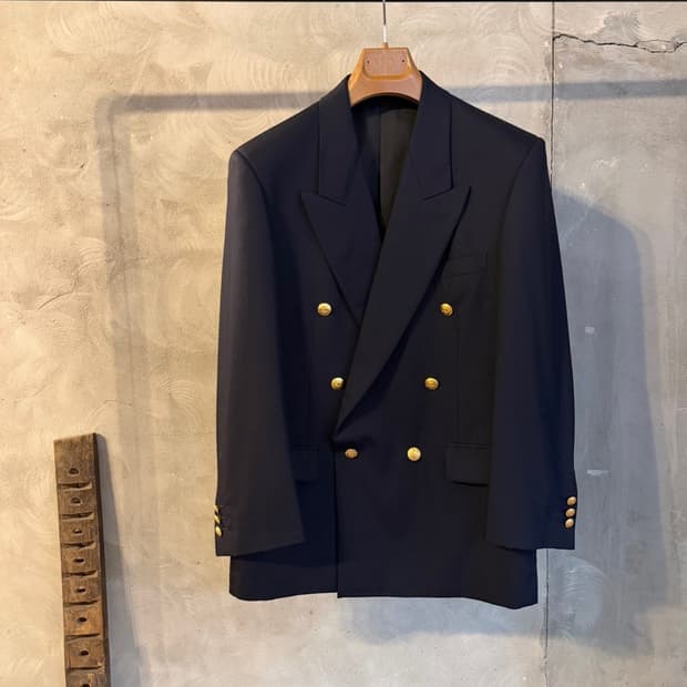 90s 지방시 금장 자켓 남성 100