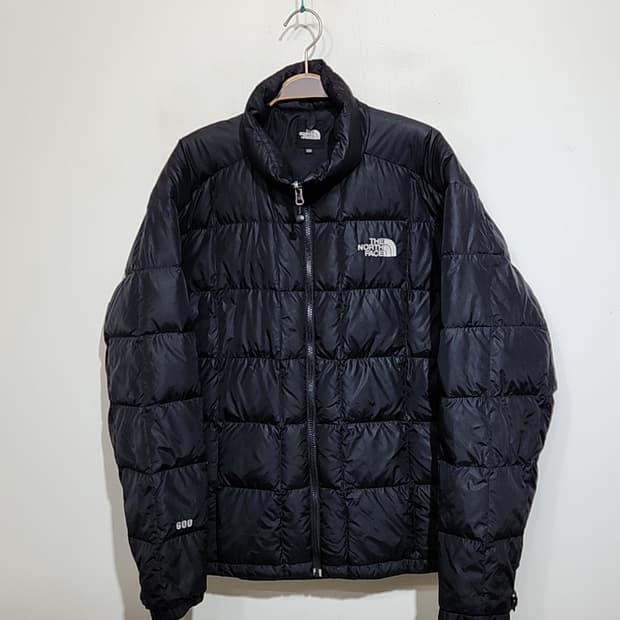 (105) 노스페이스 600 패딩점퍼 블랙 다운자켓 