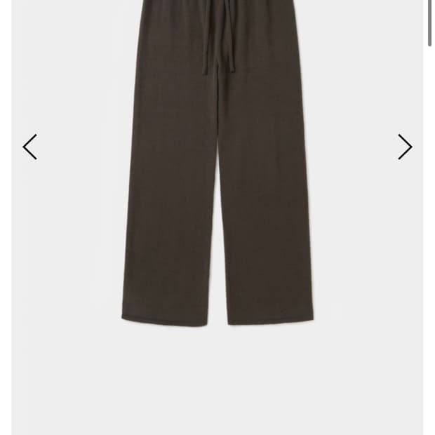 kangjungseok hairy knit pants