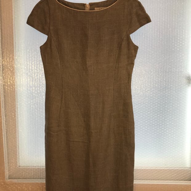 그레이 딱붙 반팔 원피스 (반택포 5,000)