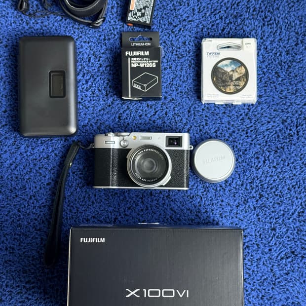 후지필름 X100VI 실버 + 고급 액세서리 풀세트 판매합니다
