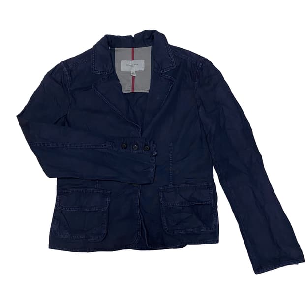 버버리 인디고 데님 자켓