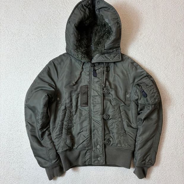 데님앤서플라이 00's N-2B 플라이트 후디 자켓 PN6886