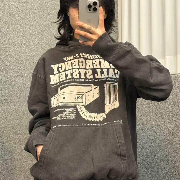 Hysteric Glamour Printed Hoodie