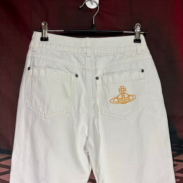 비비안웨스트우드 7부 ORB 팬츠 UK38