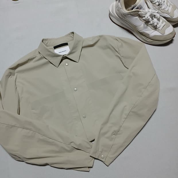 Norse projects 노스프로젝트 나일론 셔츠 남방 자켓