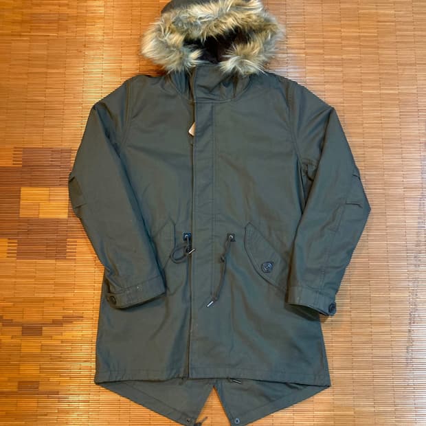 JPN vtg 피시테일파카