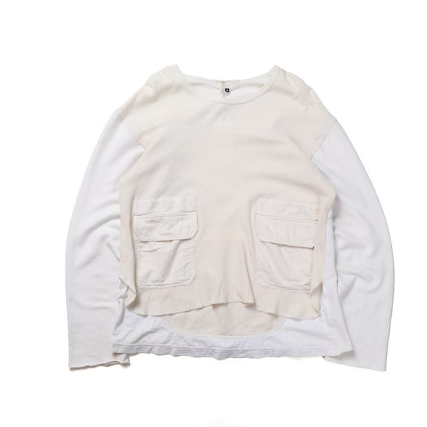 간류 Ganryu Layered Pocket Long Sleeve 

